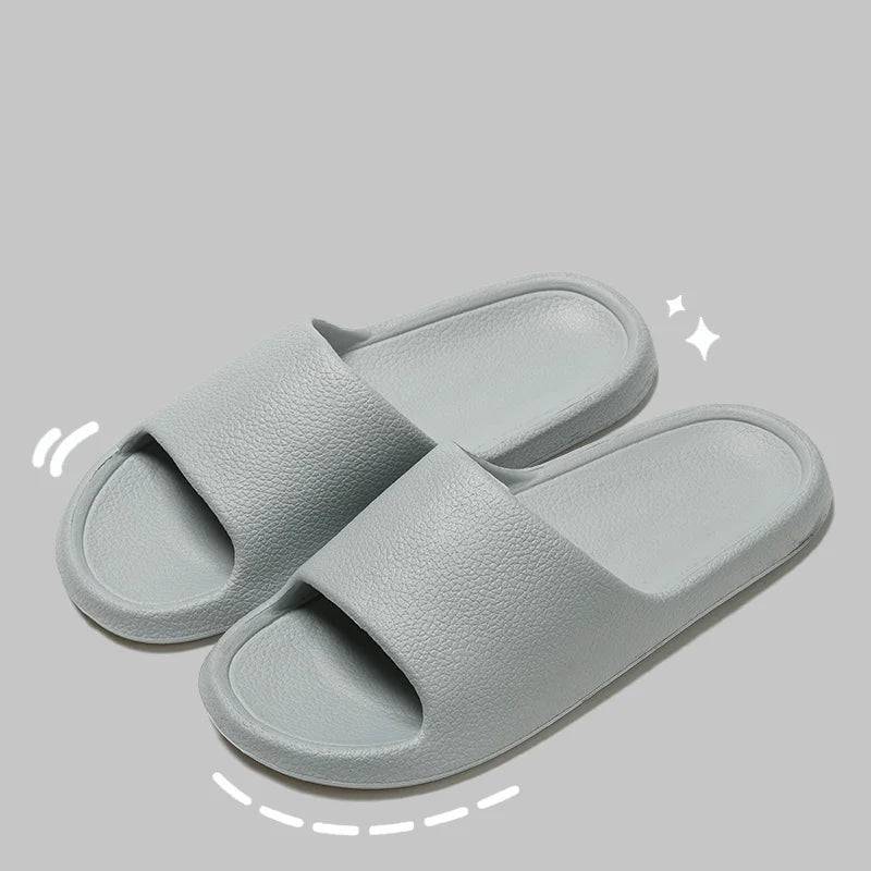 
                  
                    Thick Platform Bathroom Home Slippers Women Fashion Soft Sole EVA Indoor Slides Men sandals 2023 Summer Non-slip Flip Flops
                  
                