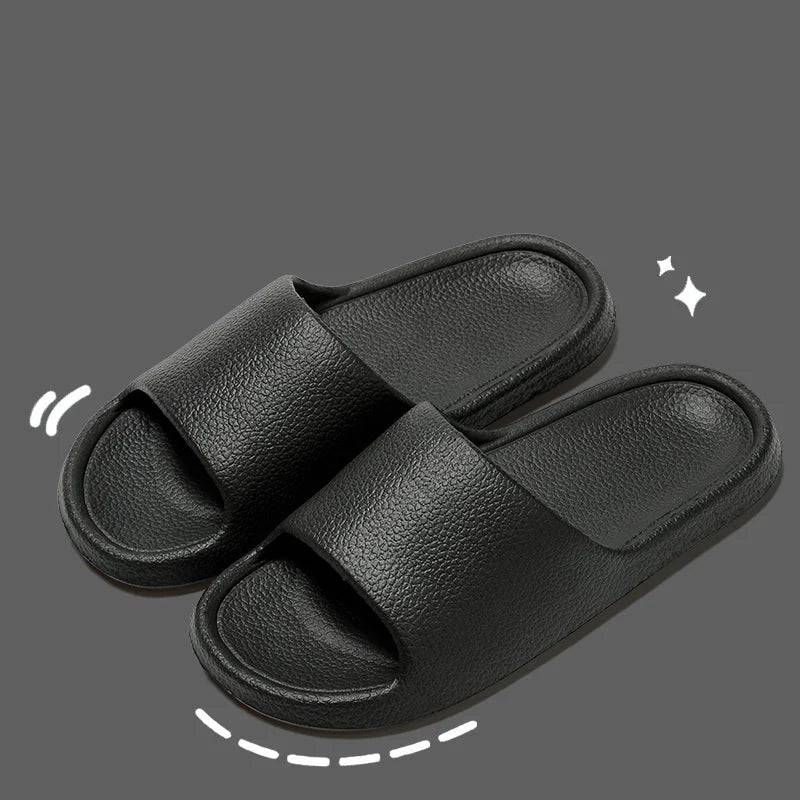 
                  
                    Thick Platform Bathroom Home Slippers Women Fashion Soft Sole EVA Indoor Slides Men sandals 2023 Summer Non-slip Flip Flops
                  
                