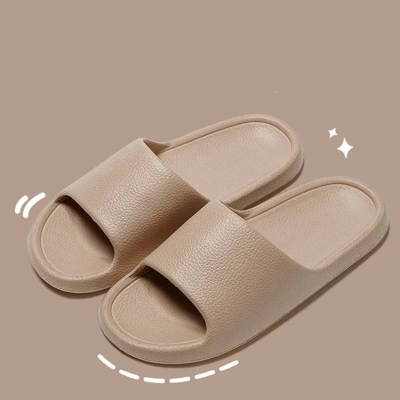 
                  
                    Thick Platform Bathroom Home Slippers Women Fashion Soft Sole EVA Indoor Slides Men sandals 2023 Summer Non-slip Flip Flops
                  
                