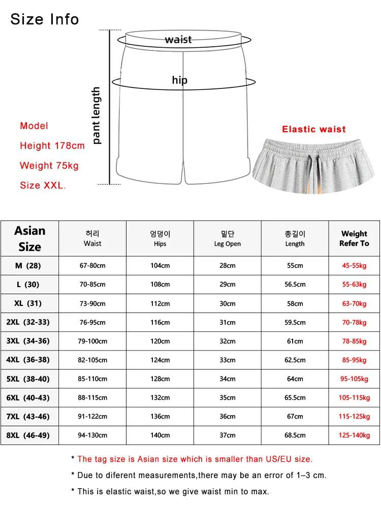 
                  
                    Summer Baggy Sweatshorts Men Hip Hop Streetwear Loose Jogger Short Men Straight Cotton Casual Shorts Plus Size 6XL 7XL 8XL
                  
                