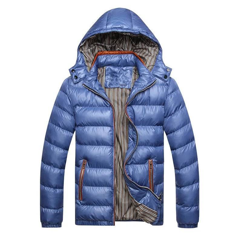 
                  
                    DIMUSI Winter Men Padded Jacket Fashion Cotton Thermal Thick Parkas Male Casual Outwear Windbreaker Hoodies Coats Brand Clothing
                  
                