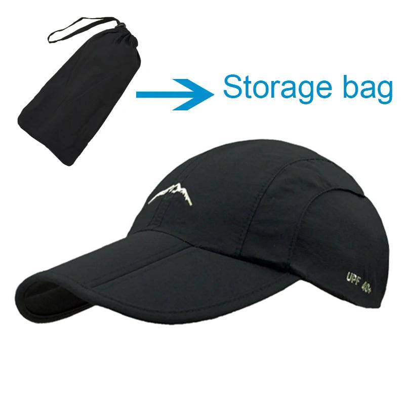 
                  
                    Spring Summer Outdoor Sport Baseball Cap Quick Drying Hat Unisex Waterproof Breathable Cap Foldable Cycling hat Sun Protection
                  
                