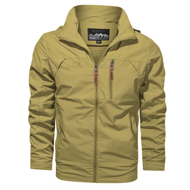 
                  
                    Men Windbreaker Military Field Jackets Outerwear Mens Tactical Waterproof Pilot Coat Hoodie Men Hunting Army Clothes
                  
                