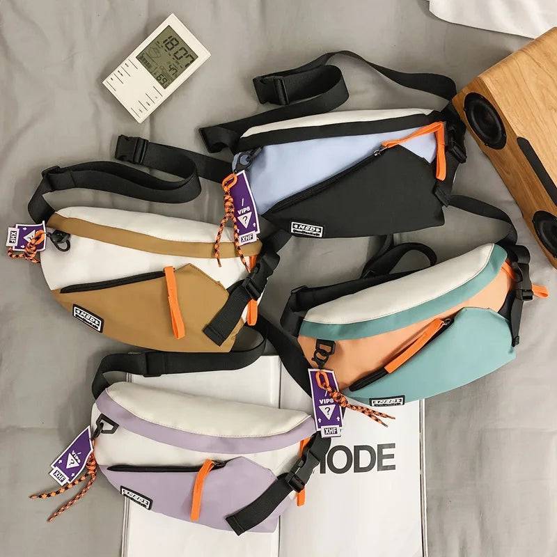 
                  
                    Chest Rig Bag Women Fanny Pack Streetwear Chest Bags Multi-function Unisex Nylon Hip hop Waist Bag Phone pocket
                  
                