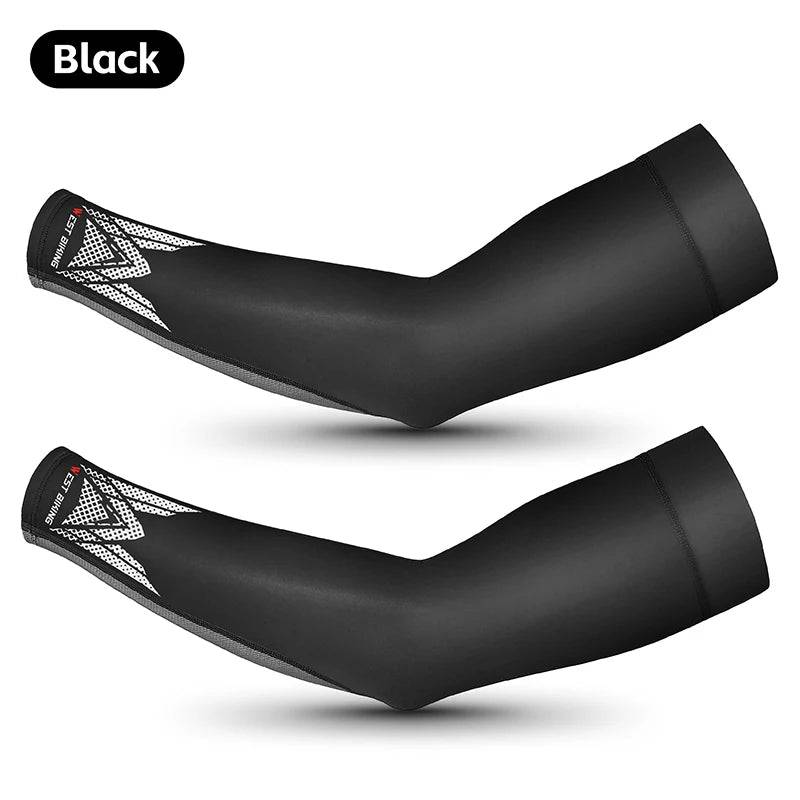 
                  
                    WEST BIKING Ice Silk Cycling Arm Sleeves Anti-UV Cool Breathable Men Women Sport Arm Cover Fishing Running Fitness Arm Protector
                  
                