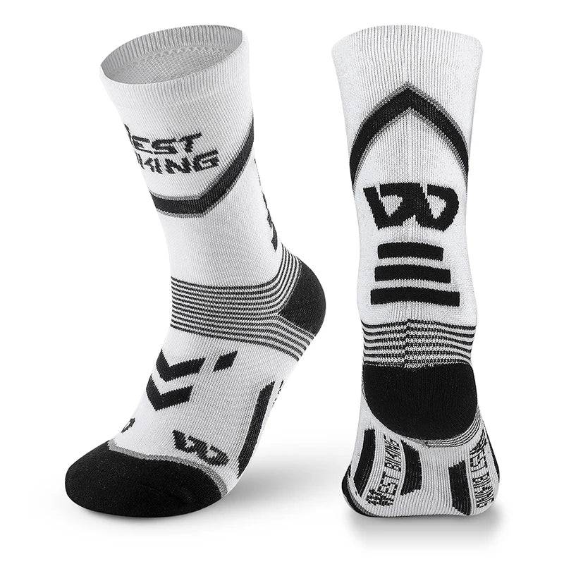 
                  
                    WEST BIKING Sports Football Socks Soft Breathable Anti-slip Cycling Socks Men Women Professional Striped Running Soccer Socks
                  
                