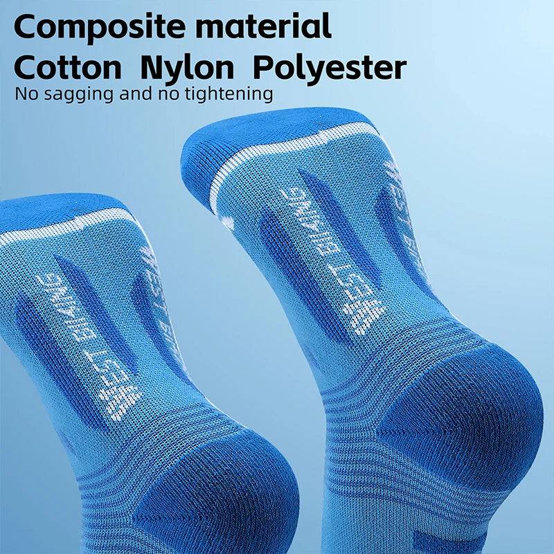 
                  
                    WEST BIKING Sports Football Socks Soft Breathable Anti-slip Cycling Socks Men Women Professional Striped Running Soccer Socks
                  
                