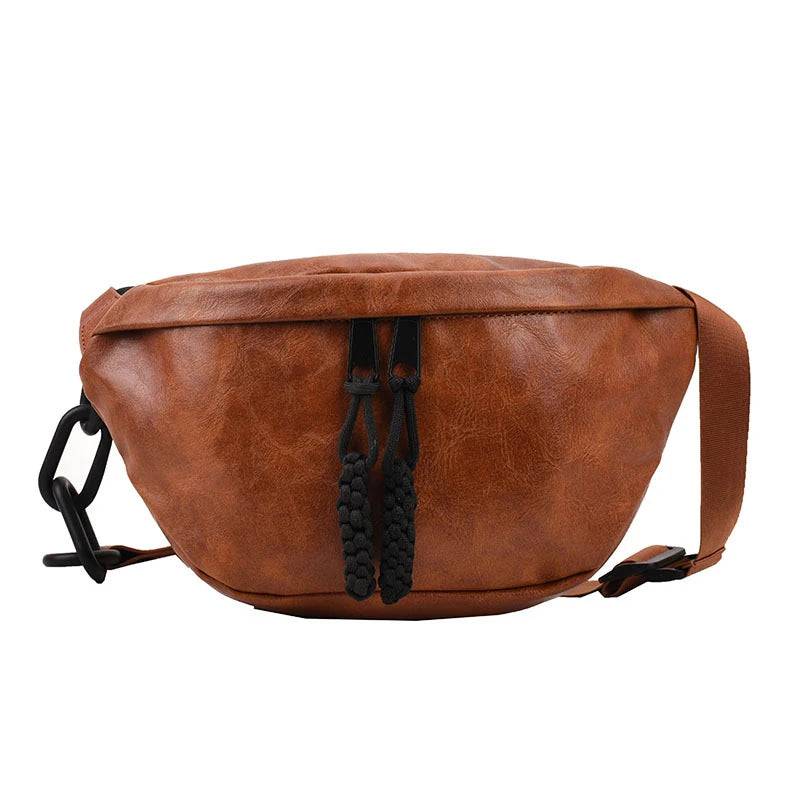 
                  
                    Fashion Soft Leather Waist Bag Ladies Fanny Pack High quality Shoulder Belt Purse Bags Fashion Designer Crossbody Chest Bags
                  
                