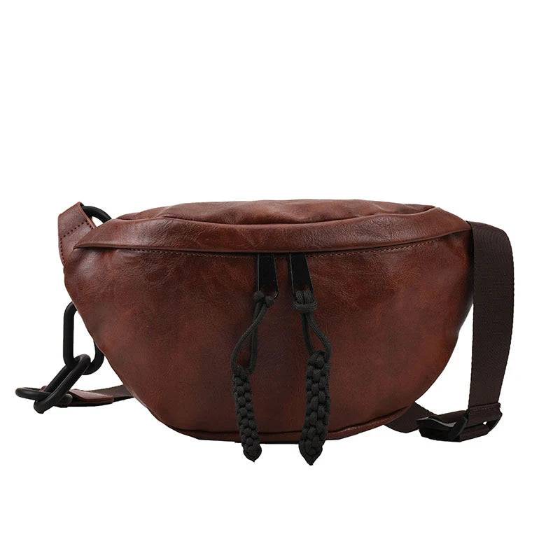 
                  
                    Fashion Soft Leather Waist Bag Ladies Fanny Pack High quality Shoulder Belt Purse Bags Fashion Designer Crossbody Chest Bags
                  
                