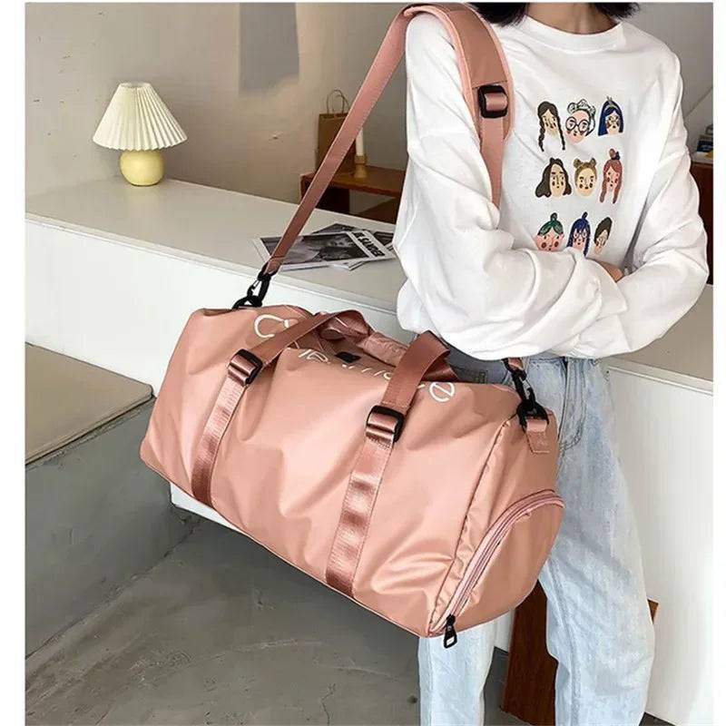 
                  
                    Gym Bag Waterproof Sports Fitness Bag Men Women Travel Duffels Bags Outdoor Yoga Sports Portable Bags Large Capacity Backpack
                  
                