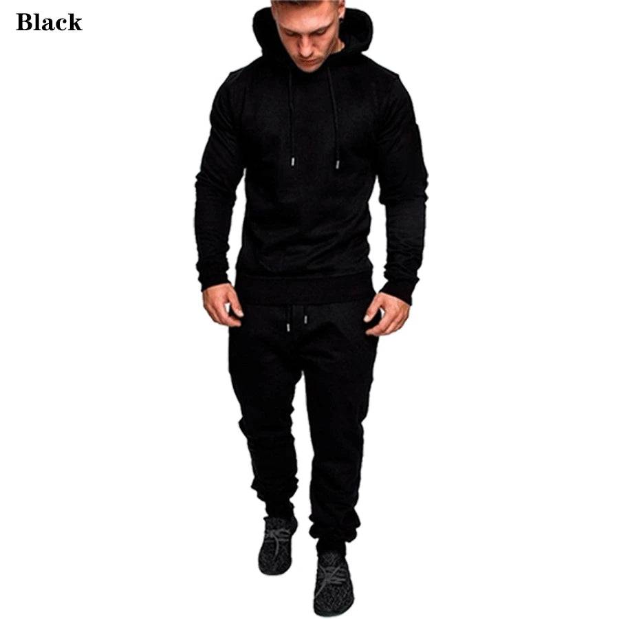 
                  
                    Autumn Men Fitness Tracksuit Sport Set Camo Printed Hoodies Coat + Pants Sportwear Suit Male Outdoor Running Jogging Sets
                  
                