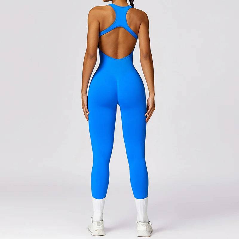 
                  
                    Female Workout Bodysuits Seamless Fitness Rompers Stretch Sports Jumpsuit Women Gym Clothing Training Yoga Suit Sportswear
                  
                