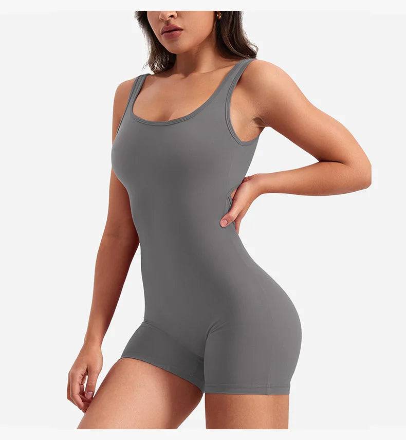 
                  
                    One-Piece Yoga Jumpsuit Skinny Short Sportswear Woman Gym Clothing Workout Clothes Fitness Stretch Bodysuit For Women tracksuit
                  
                