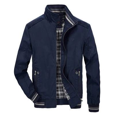 
                  
                    Autumn Winter Men's Bomber Jacket Mens Outdoor Windbreaker Baseball Coats Fashion Stand Collar Business Jacket Mens Clothing
                  
                