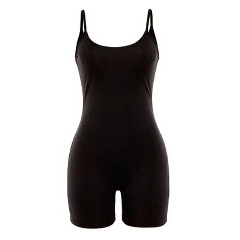 
                  
                    Short Romper Sling Sport Jumpsuit Leotard Sleeveless Women Stretch Tight Gym suit Yoga Shorts Fitness Workout Running Bodysuit
                  
                