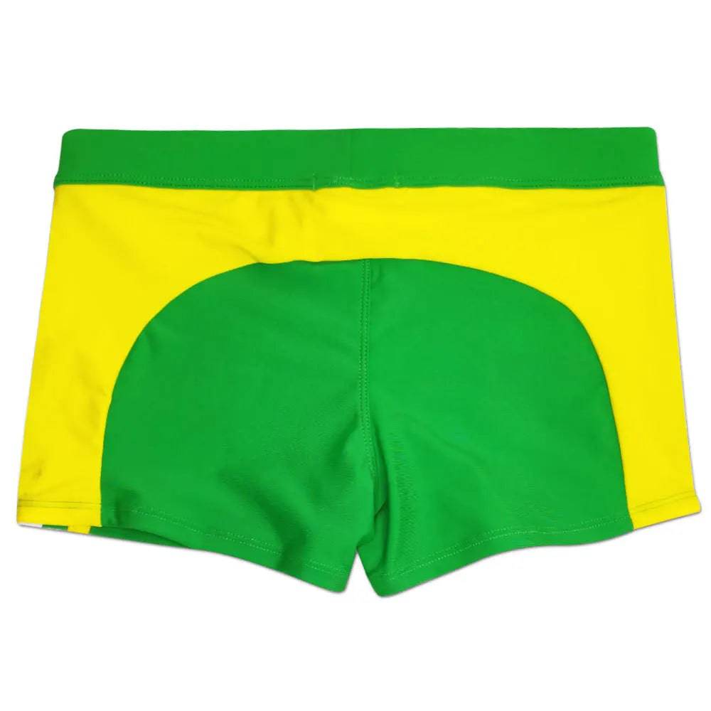 
                  
                    Sexy Swimsuit Beach Quick Drying Trunks Men Swimwear with Zipper Pocket Swimming Boxer Brief Square Leg Bathing Suit Board Short
                  
                