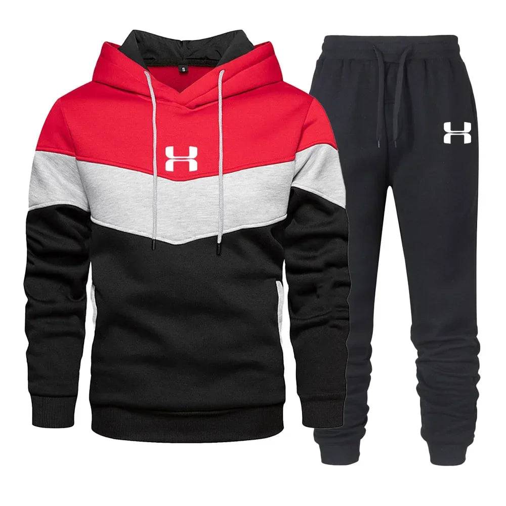 
                  
                    Men's Print Tracksuit Winter Casual Hoodies + Long Pants 2PCS Set and Print Hoodies Outdoor Sport Jogging Wear
                  
                