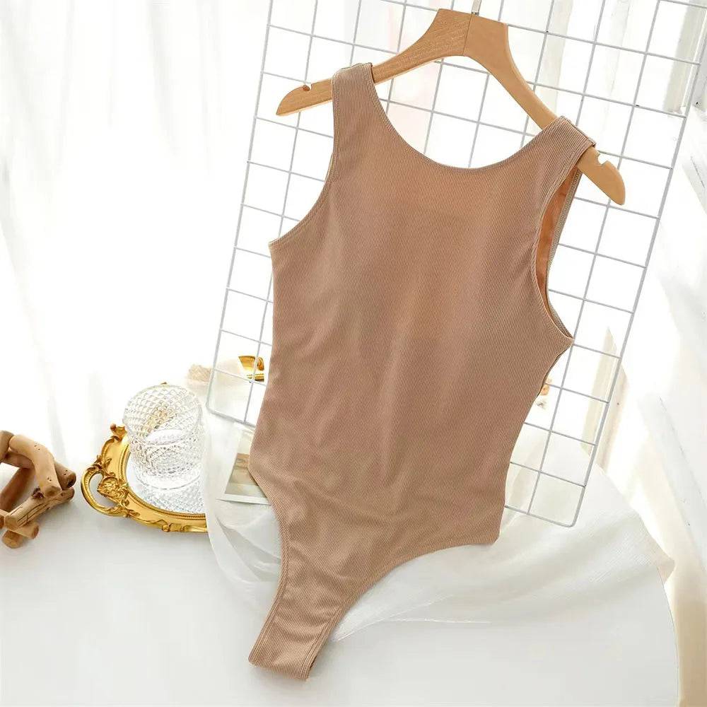 
                  
                    Fashion Women Swimsuit One Piece Solid Swimwear 2024 New Monikini Push-up Padded Bra Bathing Suit Female Summer Beach Bodysuit
                  
                