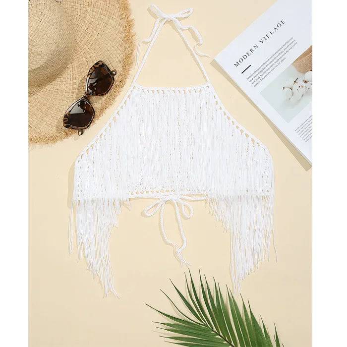 
                  
                    Swimming Shorts  8-10 Hook Straps Sexy Woven Tassel Swimsuit Wrapped Hand Fashion Women's Swimwears Tankinis Set
                  
                