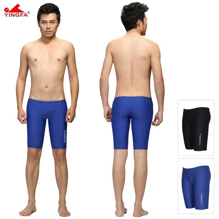 
                  
                    Yingfa 9205 FINA approved Sharkskin Chlorine Resistant Men Training Swimming Trunks Jammers Shorts Men Swimwear Tight Pants
                  
                