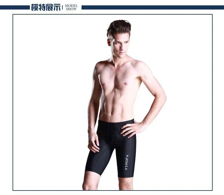 
                  
                    Yingfa 9205 FINA approved Sharkskin Chlorine Resistant Men Training Swimming Trunks Jammers Shorts Men Swimwear Tight Pants
                  
                