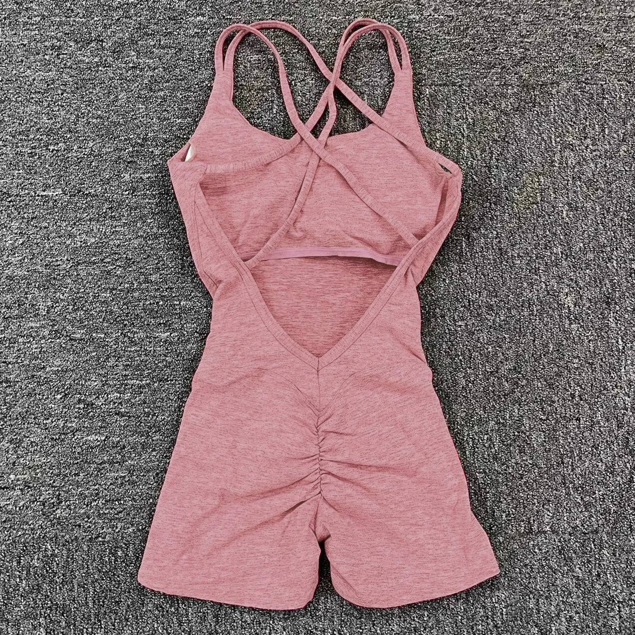 
                  
                    2024 Pad Lycra Active Wear Gym Yoga Set Women Fitness Scrunch Legging Women Workout Female Sports Outfit Suits Exercise Jumpsuit
                  
                