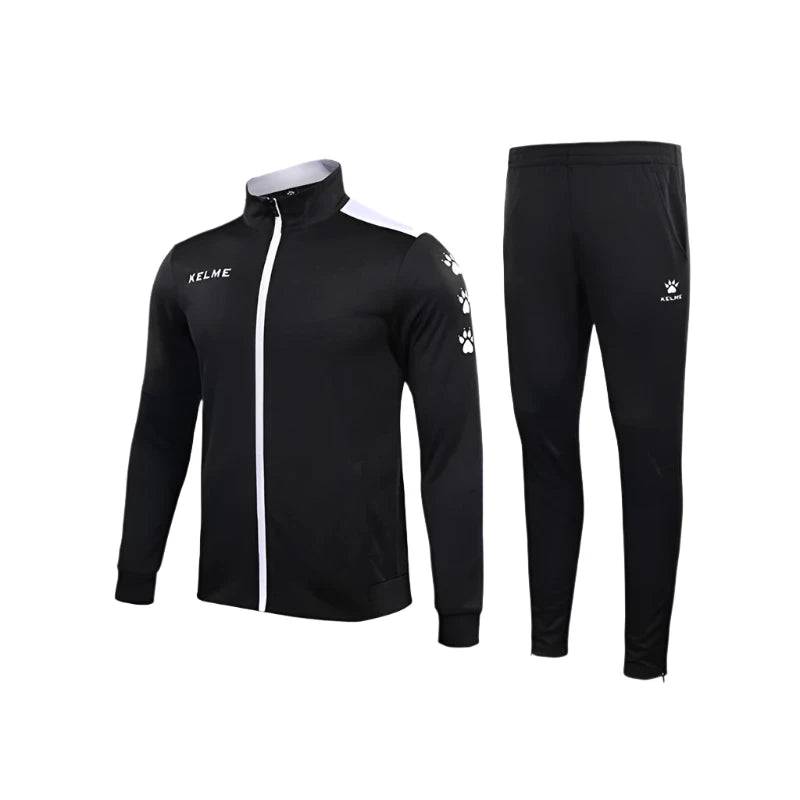 KELME Men's Sportswear Warm Tracksuit Jacket Sweatpants Running Sets Jogging Suits Male Joggers Fitness Sport Suit Men 3771200