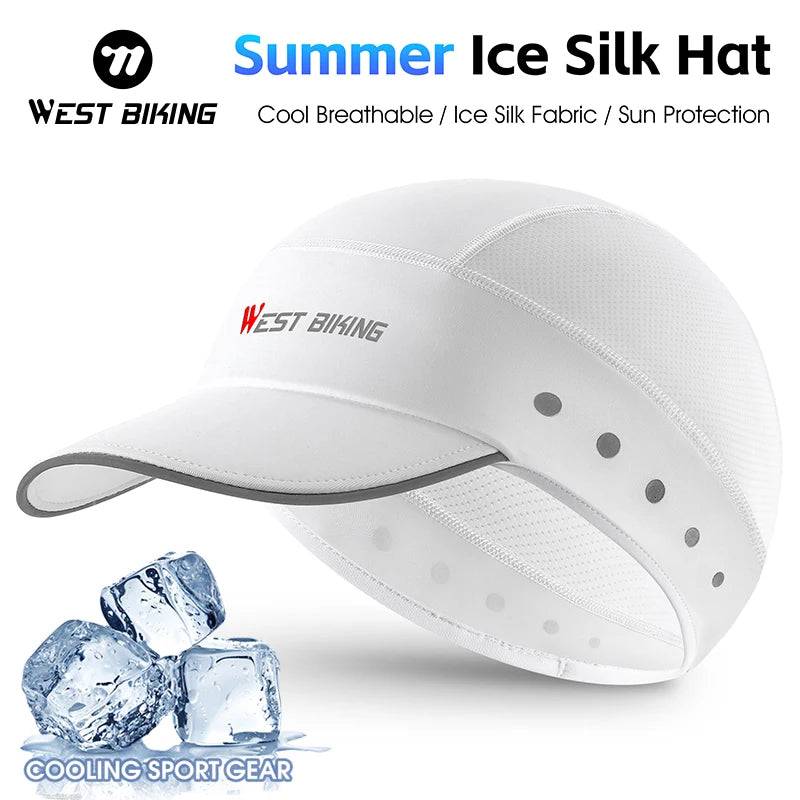 
                  
                    WEST BIKING Summer Cycling Caps Sun Visor UV Protection Smiling Face Pattern Reflective Helmet Inner Hats Cooling Sport Gear
                  
                