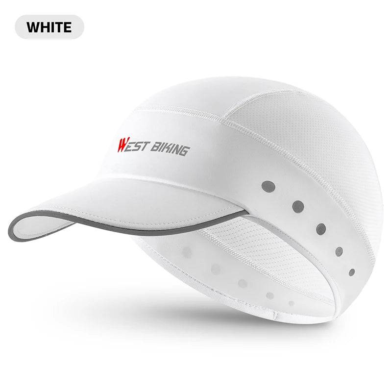 
                  
                    WEST BIKING Summer Cycling Caps Sun Visor UV Protection Smiling Face Pattern Reflective Helmet Inner Hats Cooling Sport Gear
                  
                