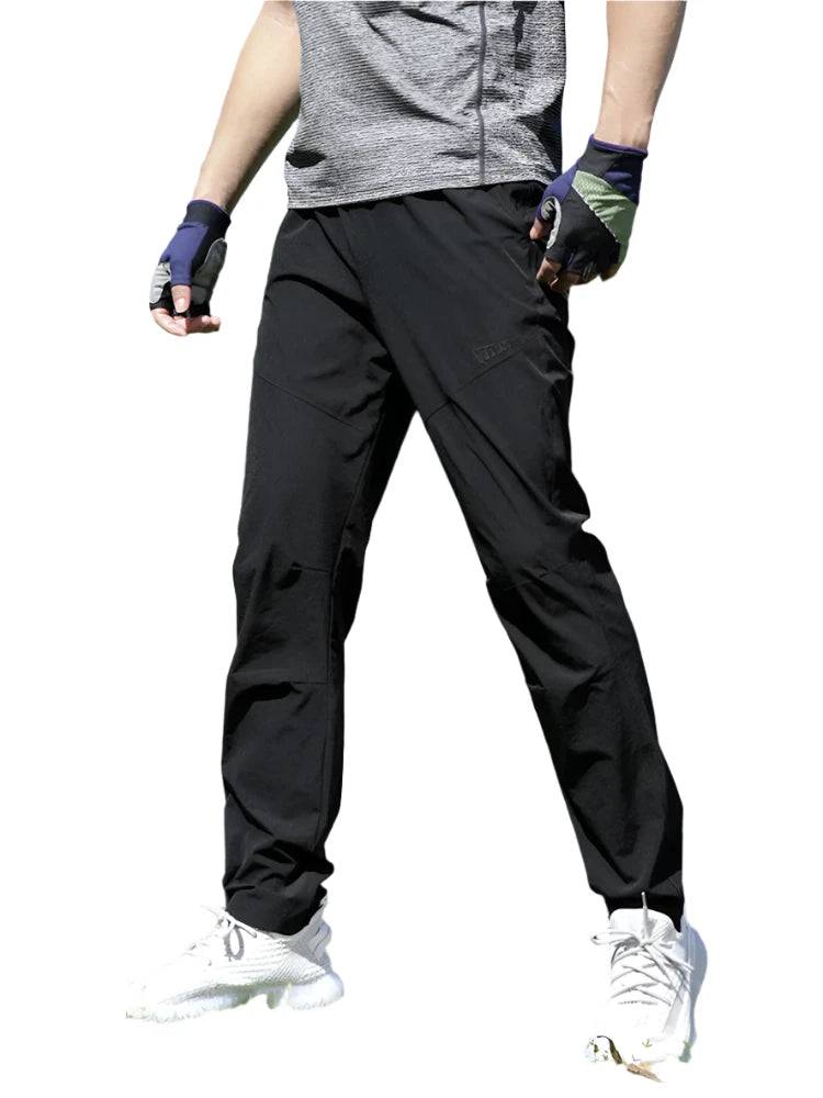 Summer Light&Thin Sweatpants Men Breathable Quick Dry Outdoor Sport Golf Trousers Male Stretch Nylon Casual Long Track Pants