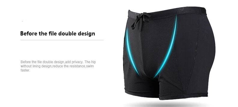 
                  
                    Men shark swimming trunks new men waterproof briefs quick-drying shorts Male sharkskin game swimwear beach swimsuit
                  
                