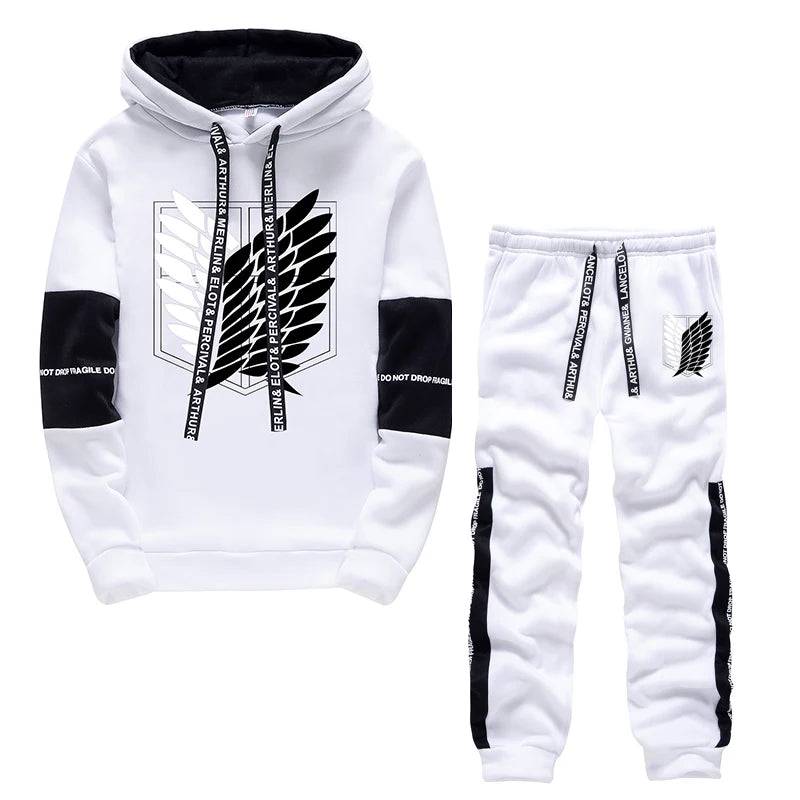 Men Tracksuit Two Piece Set 2022 Autumn and Winter Pullover Hoodies Sweatshirt+Pants Suit Man Hoodies Set Tracksuit Men Luxury