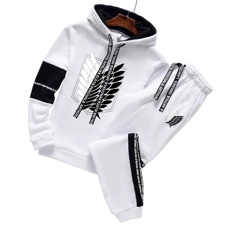 
                  
                    Men Tracksuit Two Piece Set 2022 Autumn and Winter Pullover Hoodies Sweatshirt+Pants Suit Man Hoodies Set Tracksuit Men Luxury
                  
                