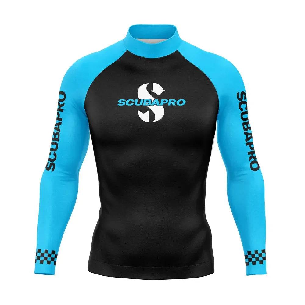 
                  
                    Mens Long Sleeve Rashguard Upf 50 Sun Protection Surf Shirt Quick Dry Breathable Swimming Tight T-shirt Summer 2023 Gym Clothes
                  
                