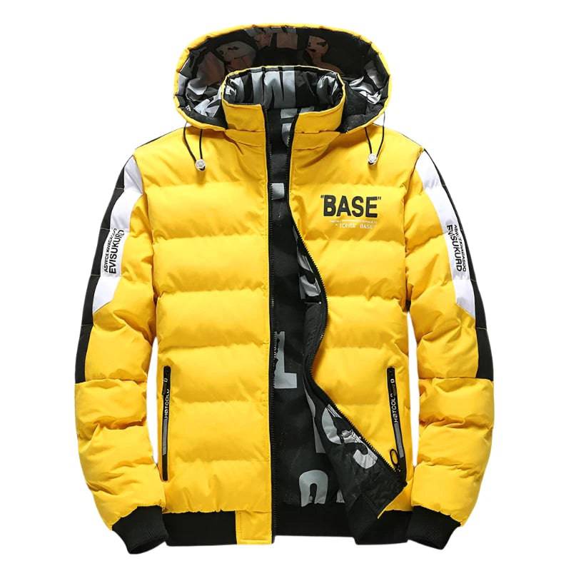 DIMUSI Winter Men Padding Jacket Fashion Male Thicken Down Thermal Parkas Casual Outwear Windbreaker Hooded Coats Man Clothing