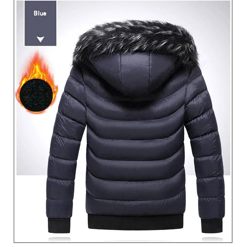 
                  
                    DIMUSI Winter Men Padding Jacket Fashion Male Cotton Down Thermal Parkas Casual Outwear Windbreaker Hooded Coats Man Clothing
                  
                