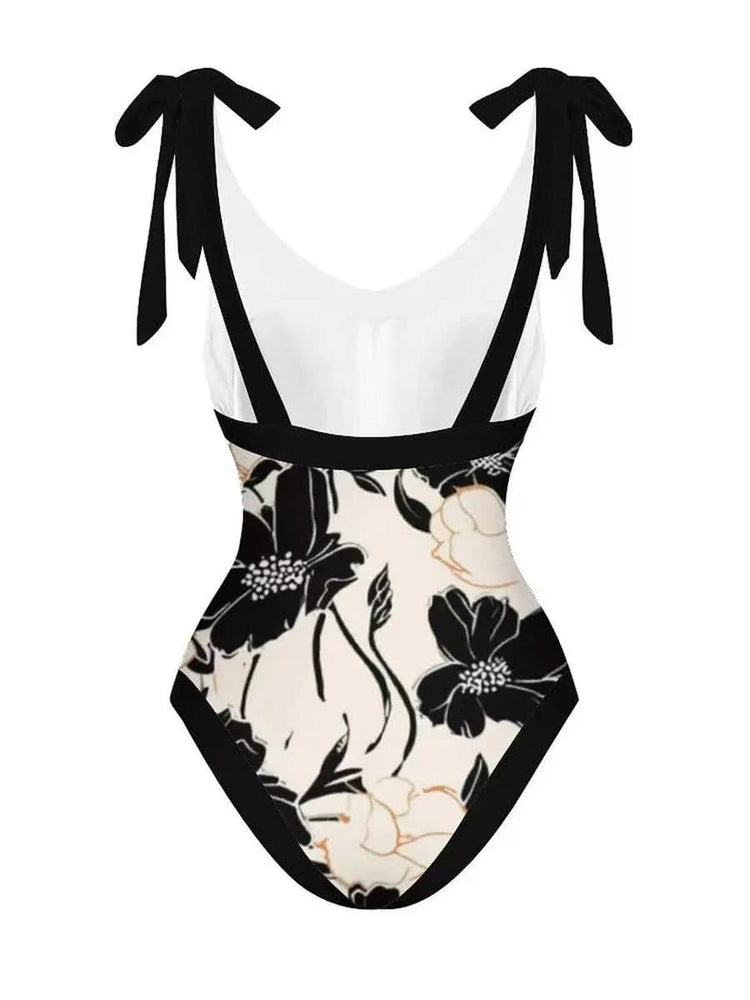 
                  
                    2024 String One Piece Swimsuit & Vent Skirt Padded Sexy Swimwear Women Bathing Suit Female Swimming Summer Beachwear Bodysuit
                  
                