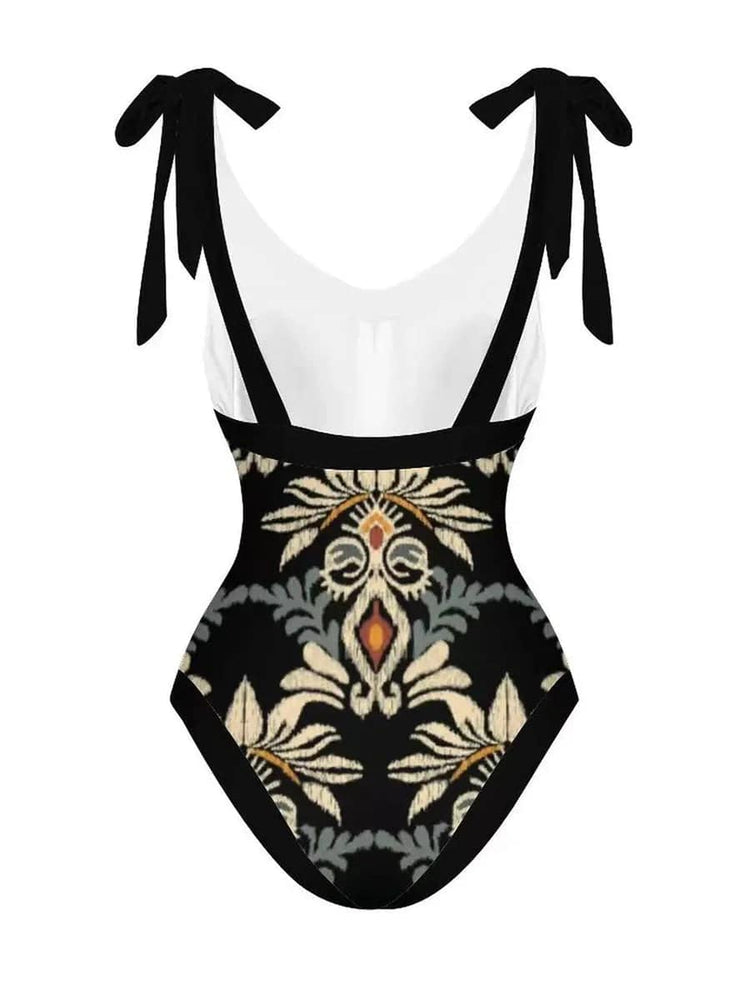 
                  
                    2024 String One Piece Swimsuit & Vent Skirt Padded Sexy Swimwear Women Bathing Suit Female Swimming Summer Beachwear Bodysuit
                  
                