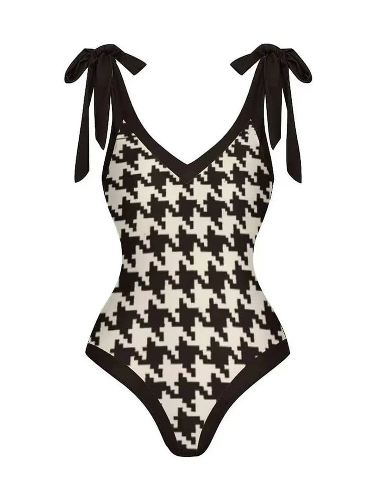 
                  
                    2024 String One Piece Swimsuit & Vent Skirt Padded Sexy Swimwear Women Bathing Suit Female Swimming Summer Beachwear Bodysuit
                  
                