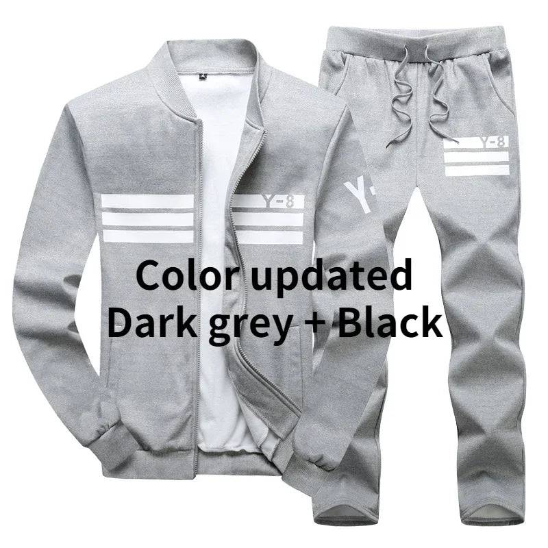 
                  
                    Plus Size 9XL Mens Set Casual Fleece 2 Piece Sets Sweatshirt + Pants Male Tracksuit Sporting Sweat Suits Man Fashion Sportswear
                  
                