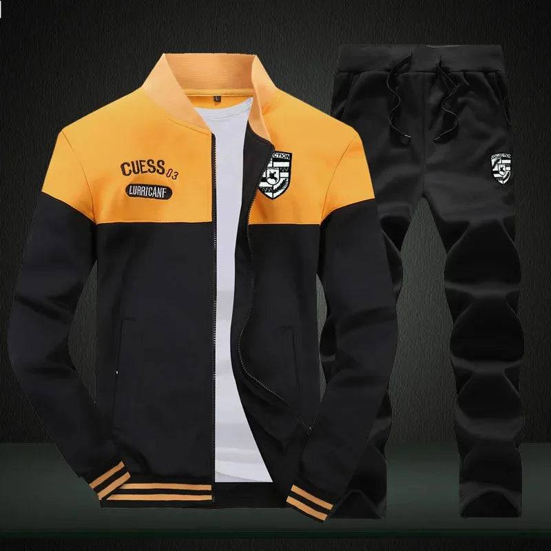 
                  
                    BOLUBAO 2024 New Men Trendy Sports Sets Fashion Brand Men's Baseball Jacket + Pants Sportswear Long Sleeve Tracksuit Set Male
                  
                