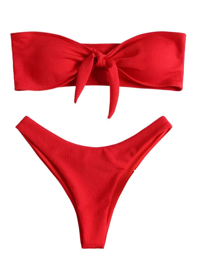 Swimsuit New Summer Women Bikini Sexy Swimwear Set Packwork Brazilian Bathing Beachwear Swimming Bathing Suit Women