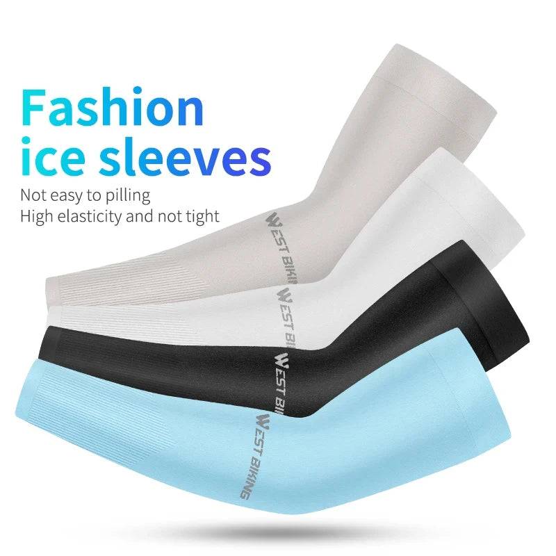 
                  
                    WEST BIKING Summer Arm Sleeves Breathable Icy Fabric UV Protection High Stretch Sports Fitness Cycling Arm Protection Men Women
                  
                