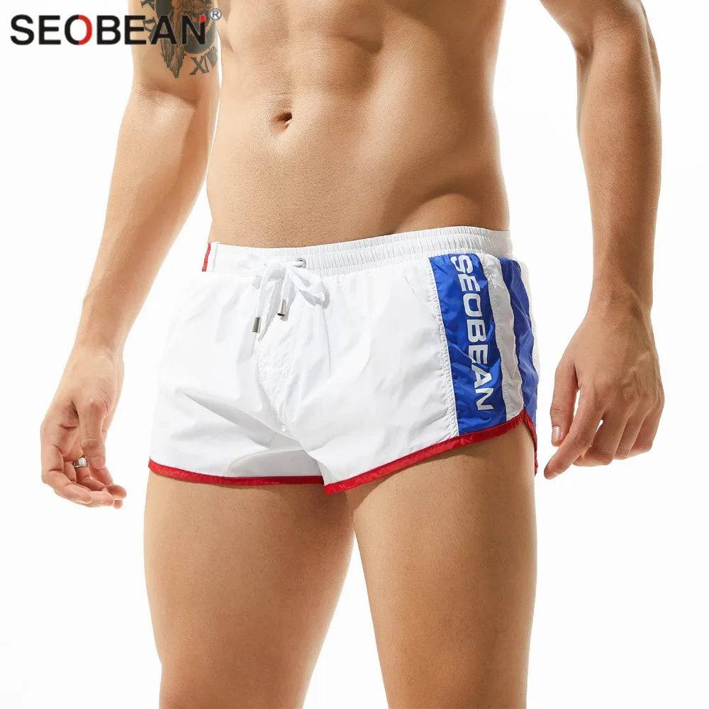 
                  
                    SEOBEAN Mens Shorts Bermuda Men Beach Shorts Gym Fitness Quick Dry Fashion Jogger Short Shorts Men Board Shorts
                  
                