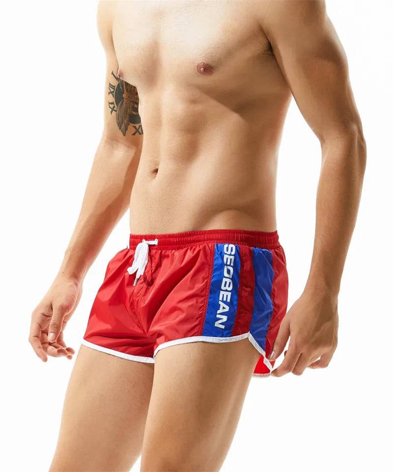 
                  
                    SEOBEAN Mens Shorts Bermuda Men Beach Shorts Gym Fitness Quick Dry Fashion Jogger Short Shorts Men Board Shorts
                  
                