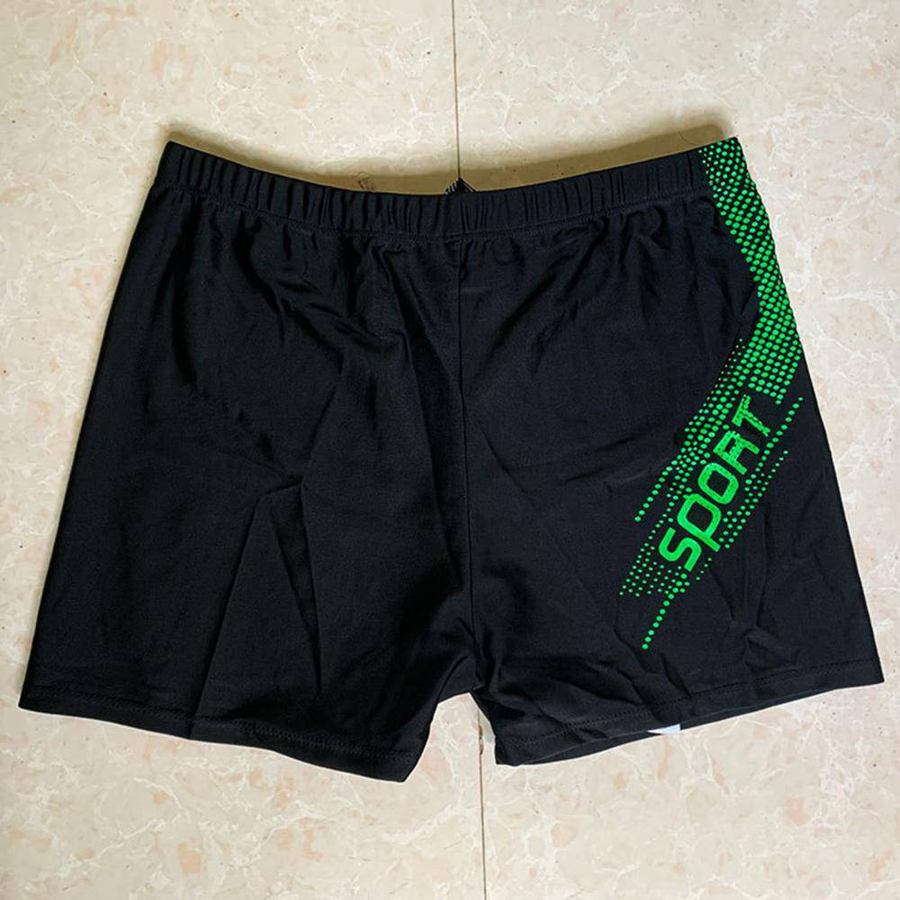 
                  
                    Swim Shorts Inner Drawstring Bathing Trunks Mid-rise Elastic Waistband Swimming Trunks Men Letter Print Beach Shorts Beachwear
                  
                