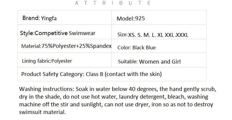 
                  
                    Yingfa FINA Approved Professional Swimming Suit Women Knee Sports Competition Tights  Swimsuit Grils Bathing Suit
                  
                