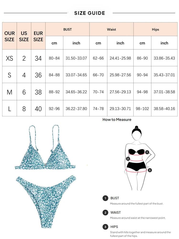 
                  
                    Bikini Set for Women Two Piece Swimsuits with V Neck Backless Bikinis Tops Low Waist Bottom Printed Swimwear Bathing Suits
                  
                