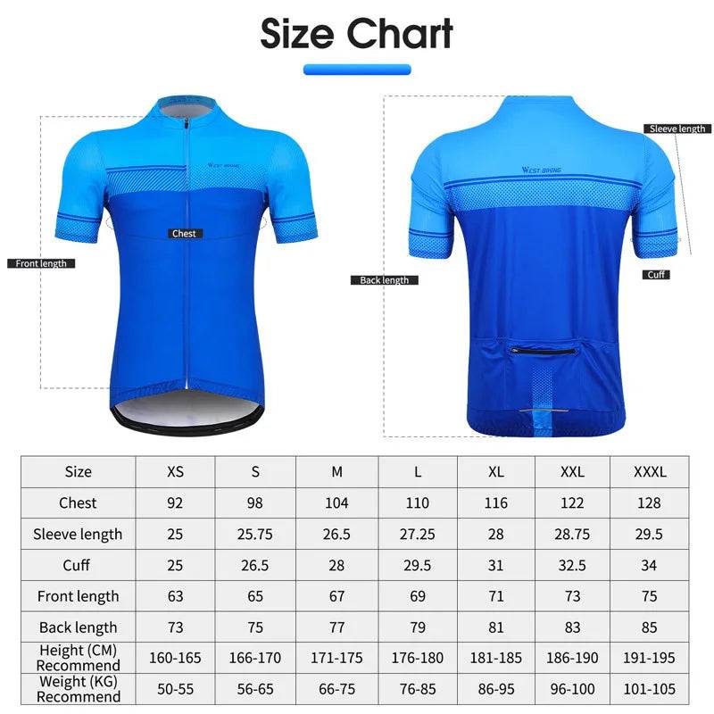 
                  
                    WEST BIKING Man Cycling Jersey Summer Short Sleeve Bicycle MTB Road Bike Clothing Team Racing Shirts Men's Cycling Equipment
                  
                