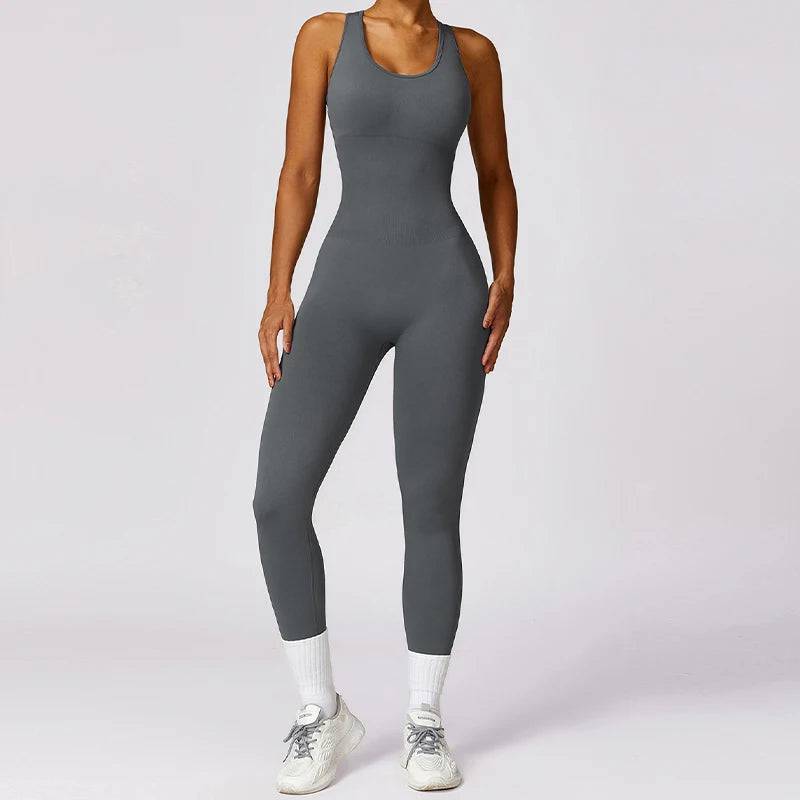 
                  
                    Naked Feeling Gym Suit Women Backless Yoga Suit Sportswear Set Women Sports Jumpsuit Female Workout Bodysuits Fitness Rompers
                  
                